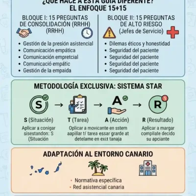 Infografía Guía Maestra Éxito Laboral: Sanidad.