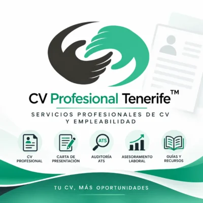 CV Profesional Tenerife – Servicios de elaboración de currículum, cartas de presentación, auditoría ATS y asesoramiento laboral